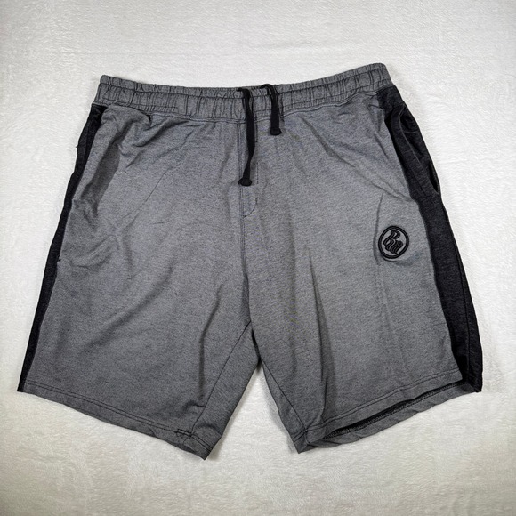 Rocawear Other - Rocawear Mens Gray Athletic Shorts Size 2XL Embroidered Logo Elastic Waist‎